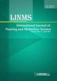 International Journal of Nursing and Midwifery Science Vol. 6 No. 1  Tahun 2022