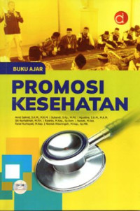 Buku ajar promosi kesehatan