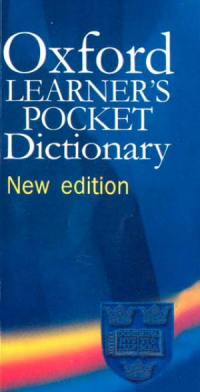 Learner's pocket dictionary new edition