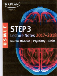 Step 3 : lecture notes 2017-2018 internal medicine, psychiatry, ethics