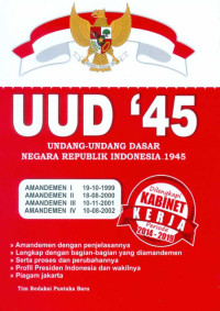 Undang-undang dasar negara republik Indonesia 1945