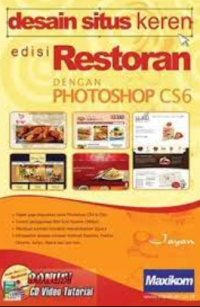 Desain situs keren edisi restoran dengan photoshop cs6