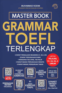 Master book grammar TOEFL