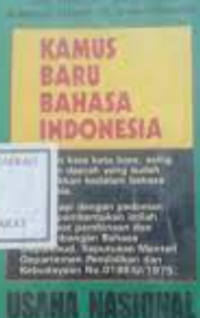 Kamus baru bahasa Indonesia