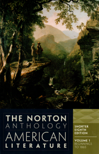 The norton anthology american literature shorter eighth edition beginnings to 1865 vol. 1