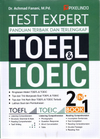Test Expert panduan terbaik dan terlengkap TOEFL & TOEIC