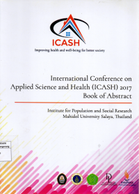 International Conference on Applied Science and Health (ICASH) 2017 Book of Abstract