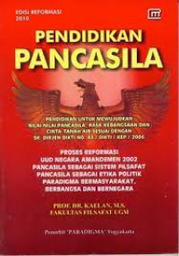 Image of Pendidikan pancasila
